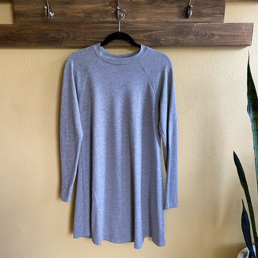 Grey Longsleeve Dress
